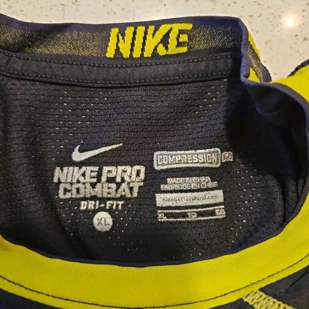 Nike Pro Hyperstrong Combat Compression Shirt Bla… - image 6